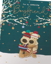 Boofle Christmas Card for Boyfriend – Cute Romantic Festive Design